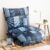 Futon Almofada Dobrável de Espuma Solteiro Jeans – Emcompre Bf Colchões