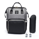 Mochila Bolsa Maternidade Lequeen Original Porta Mamadeira