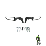 Retrovisor ASA DE VENTO Modelo Airfoil  Fixo Para Motos HONDA/YAMAHA PAR