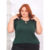Blusa Plus Size Feminina Viscolinho Cobre Bumbum Manga Curta G1 G2 G3