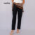 Lovito Calça Alfaiataria Elegante Lisa com Botão para Mulheres LB525BRL555