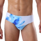 Z&D Lingeries Sungas Masculino Estilo Chinês Com Estampa Florida Respirável Com Bojo 25168