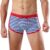 Z&D Lingerie Sungas Masculinas Cuecas Boxers  Listras Apertadas U Convexo Respirável Confortável Com Bojo UDL116