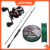 Kit Vara De Pesca Carretilha de Pesca Esquerda/Direito Proberos 17+1 Rolamento 10kg JOYFOX