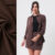 Lovito Conjunto de Saia Liso Elegante Feminino LB436BRL465