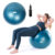 Bola Pilates Suiça Yoga 65cm Ginástica Abdominal e Muscular com Tecnologia Anti-Estouro EssenceFit