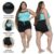 Conjunto Plus Size Feminino 42 ao 60 – GG ao G4 – Cropped e Short em Malha Crepe Fresquinho Verao Primavera Moda