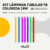 Kit 10 Lâmpadas T8 LED 18W Coloridas Amarela Azul Rosa Roxo UV Verde Vermelha G13 Alut By Avant