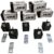Kit Com 5 Relé Auxiliar Universal Com Suporte 24V-70A Constellation Original DNI 0222
