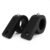 Suporte Abraçadeira Guidon Alumínio Preto Para Farol de LED Auxiliar Barra de LED Moto 3,8cm