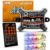 Kit Strobo AJK RGB Rítmico 3.0 + 4 Faróis 6W