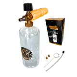 Canhão Espuma Snow Foam Engate Rápido Shampoozeira 1 Litro Lava Car Premium Estética Automotiva
