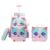 Kit Mochila Escolar Unicornio Infantil Lancheira Rodinha