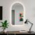 Espelho Decorativo de Parede Orgânico com Led 55×75 para Sala Quarto Banheiro Hall Mod. Capela