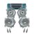 Kit Farol Auxiliar Para Scania Série 5 P G R Milha Neblina Com Lâmpadas H1 Inclusas