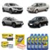 Kit Pneu Pretinho Shampoo V-Floc Cera Tok Final Carnauba Vonixx