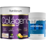 Colágeno Verisol com Ácido Hialurônico 200g + Abdominal Noite 60 Caps
