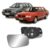 Lente com Base Espelho Retrovisor Santana e Quantum 1998 a 2006 Subconjunto