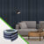 Painel Ripado Autocolante Laminado de EVA | 10cm de Largura | Cor Blue | Linha Urban