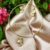 Colar Aro Choker + Brincos Orgânicos Verão Folheados a Ouro 18K