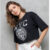 Cropped Oversized StreetWear Tecido 100% Algodão Estampado NYC TIGRE Camiseta Animal Estilo Urbano