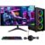 PC Gamer BluePC FORCE Ryzen 5 Radeon RX 8–32GB DDR4 SSD NVMe 256GB–1TB Fonte 500W Monitor LED 23″