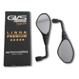 Retrovisor Gvs Bmw F800 Rebaixado Longo Honda Lente Convexa