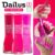 Kit 3 Esmaltes Dailus Tons de Rosa Pink Esmalte Atacado Queridinhos Arco-íris
