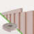 Perfil de Acabamento Painel Ripado Laminado de EVA | Cor Rosa | Linha Play | Envios FULL
