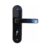 Fechadura Banheiro Wc 40mm Stilo Alavanca Preto Mgm Id 514
