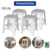 Kit 04 Banquetas Banco Peças Niteroi Branca Tramontina Até 100kg