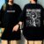 Camiseta Oversized Jogo Metal Gear Solid Camisa Estampada 100% Algodão
