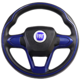 Volante Esportivo Golf BMW Fiat Azul Palio Uno Siena Strada Fiorino