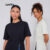 Lovito Camiseta Basica Algodão Gola Careca Manga Curta Moda Mini Fenda  Casual Lisa LB517BRL547