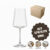 Kit Jogo 2/4/6/12 Taças de Cristal Vinho 360ml Bohemia Xtra Luxo Elegante Jantar Presente Conjunto
