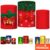 Trio Capa Cilindro Natal 3D Veste Fácil Decoração em Tecido para Festa com Elástico Diversos Modelos