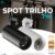Spot LED 7W para trilho, preto ou branco, luz 6500K, 4200K ou 3000K, Super LED ideal para ambientes internos.