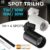 1M Trilho + 4 Spot LED 20W 15W 10W 7W Eletrificado + Trilho Tubinho Preto e Branco Luz Fria, Neutra e Quente Bivolt