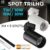 2M Trilho + 5 Spot LED 20W 15W 10W 7W Eletrificado + Trilho + Conector Preto e Branco Luz Fria, Neutra e Quente Bivolt