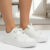 Tênis Casual Feminino Moderno Flat Flatform Casual Confortável Original Via Marte