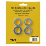 Bucha Redução Para Serra Circular 30mm X 25,4MM , 22MM , 19MM , 16MM