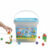 Kit de Massa de Modelar Utiguti Soft, Balde com 40 Unidades 50g c/ 20 Cores