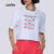 Lovito T-Shirt Cropped Manga Curta Moda Estampa Divertida Morangos LB1386BRL1416