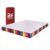 Colchão Queen A Vácuo Ortopédico Espuma Certificada 158x198x17cm BF Colchões