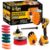 Kit 14 Escovas Rotativa Giratoria Limpeza Encaixa Furadeira Parafusadeira Tcw1400 The Black Tools