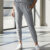 Calça Jogger Feminina Tricot Com Bolso Lateral Moda Elegante Confortável Tendência