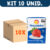 Kit 10 Creme de Leite Piracanjuba Cremoso Versatil para Receitas Doces Salgadas 15% Gordura 200g