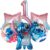 Kit 6 Balão Metalizado Lilo Stitch Redondo Estrela Número Tie Dye Degradê Decoração Aniversario