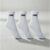 Meia New Balance Cano Alto Kit 3 Unidades Branco