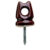 Isolador Para Cabos E Fios Porcelana Olhal Pimentão 72x54mm